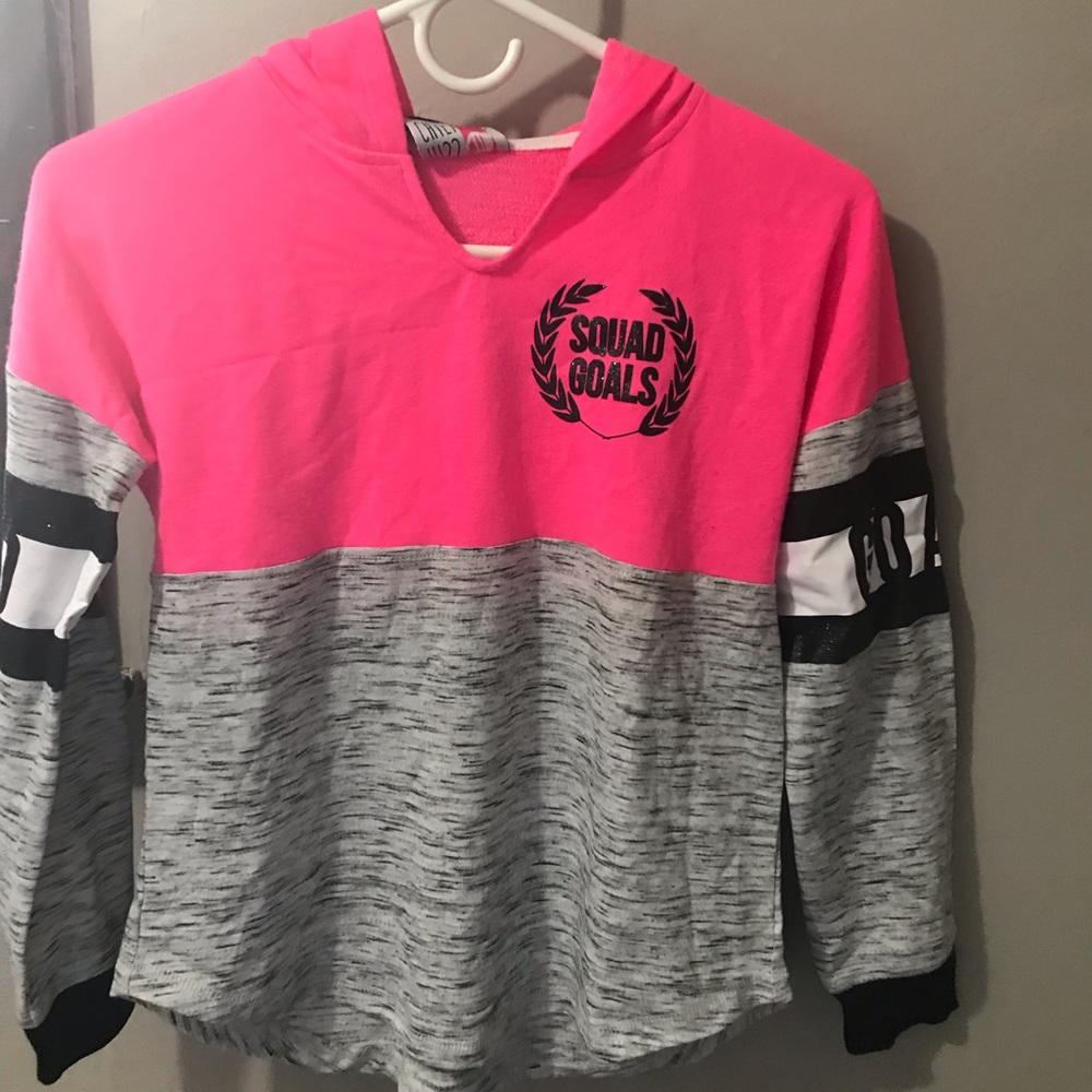 Super Cute Pink Shirt with Hood